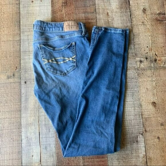 Abercrombie and Fitch womens size 26 medium wash blue skinny denim jeans - Picture 11 of 11